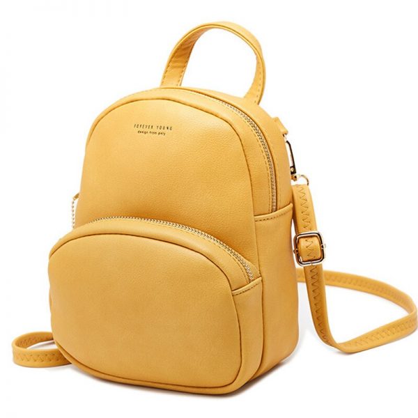 New Women Backpack Small Fashion Ladies Backpack Soft Touch Leather ...