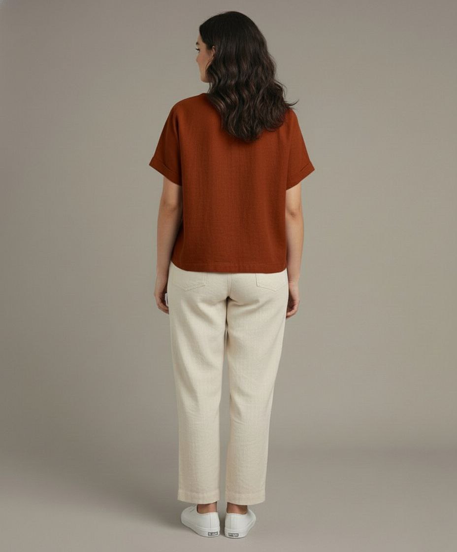 Lovshy Stylish Casual Button Down Top ag - Image 3