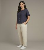 Lovshy Stylish Casual Button Down Top And Pant Set nb