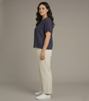 Lovshy Stylish Casual Button Down Top nb