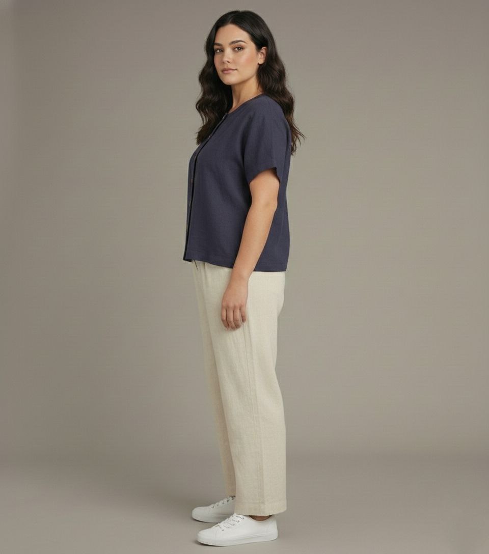 Lovshy Stylish Casual Button Down Top ag - Image 10