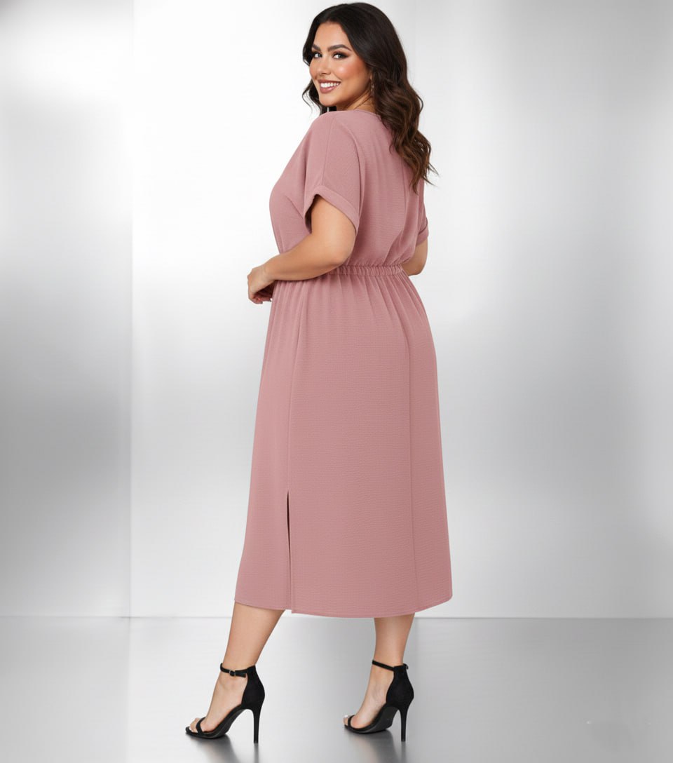 Curvy One Piece Dress bl - Image 11