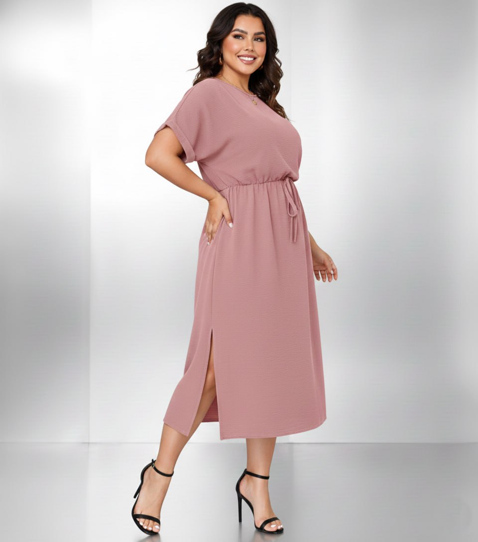 Curvy One Piece Dress bl - Image 9