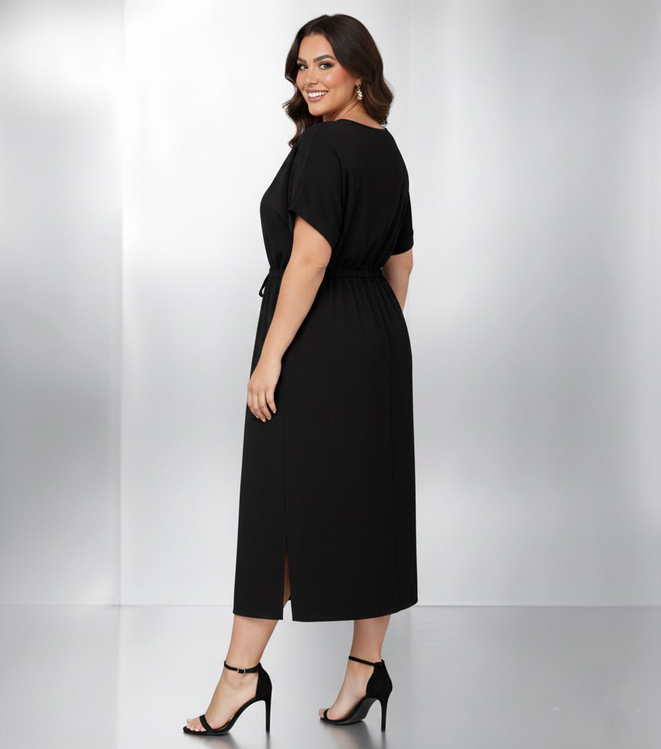 Curvy One Piece Dress bl - Image 2