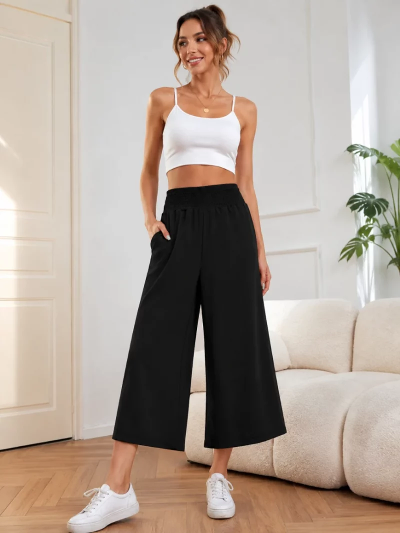 Lovshy Comfort Fit Wide Leg Palazzo Bottoms - photo 2