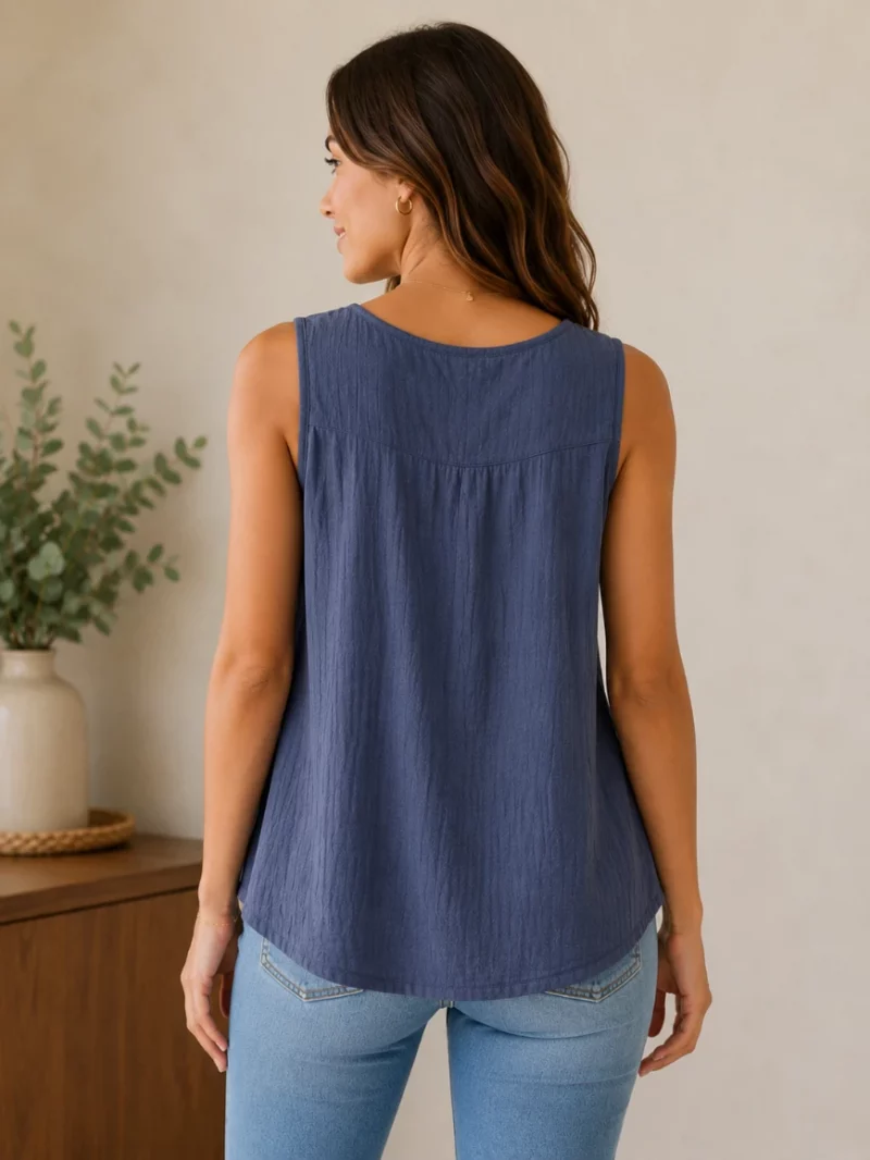 Lovshy Casual Solid Color Top For Summer - photo 2