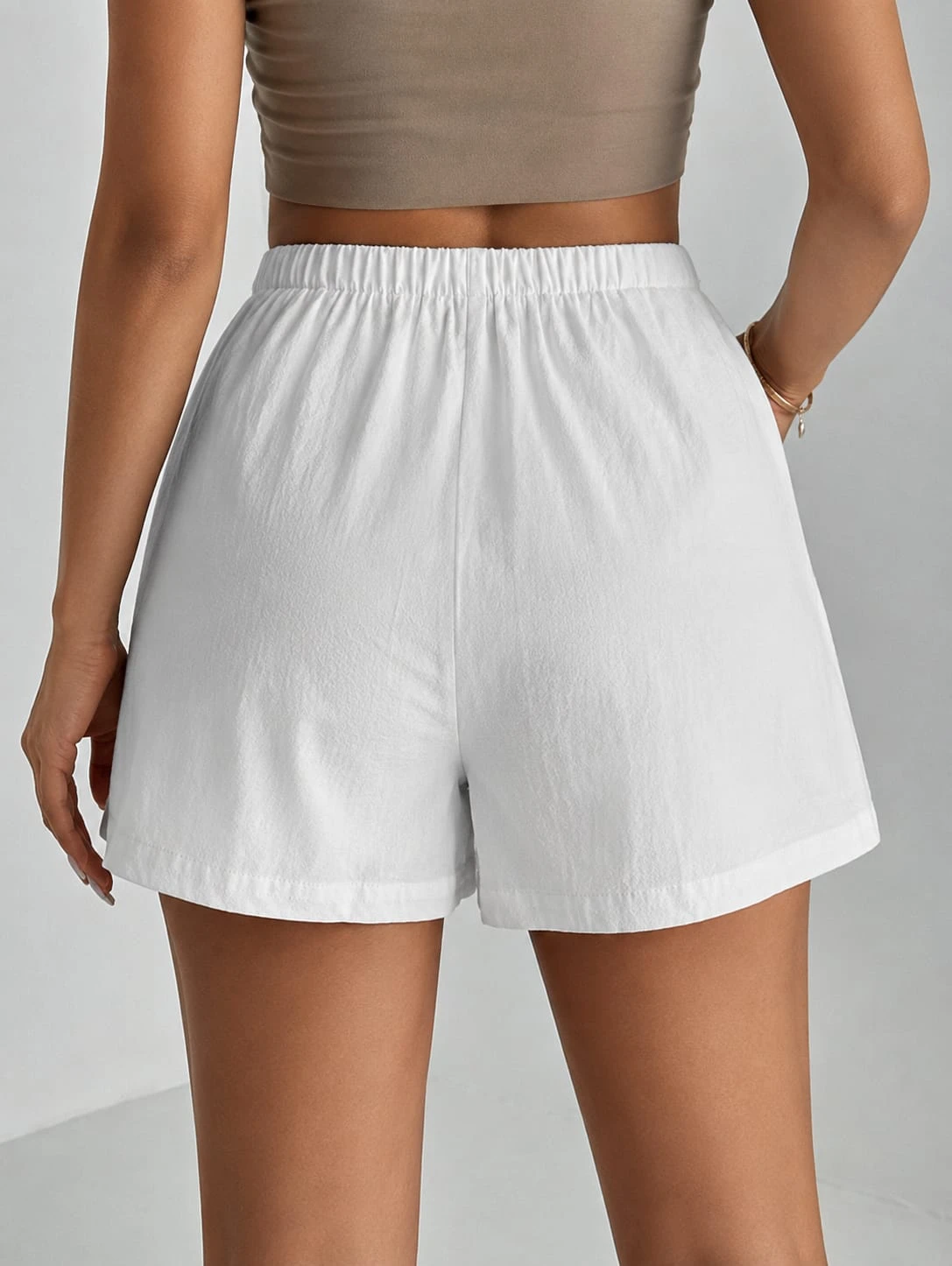 Women's Lightweight Summer Shorts | Elastic Waist Relaxed Fit - Image 10