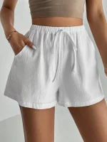 Women's Lightweight Summer Shorts | Elastic Waist Relaxed Fit