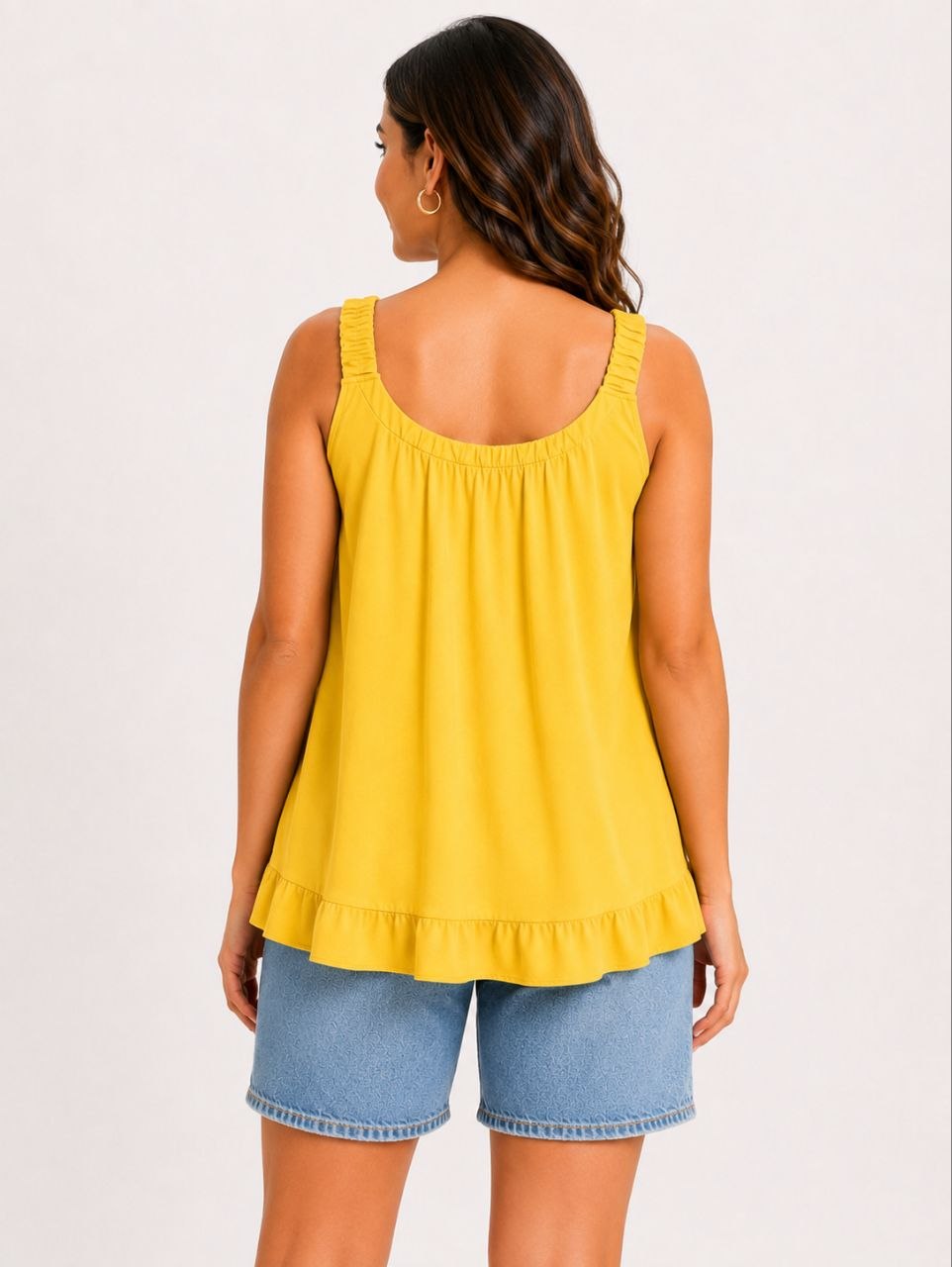 Lovshy Women's Sage Breeze Sleeveless Flowy Top - Image 14