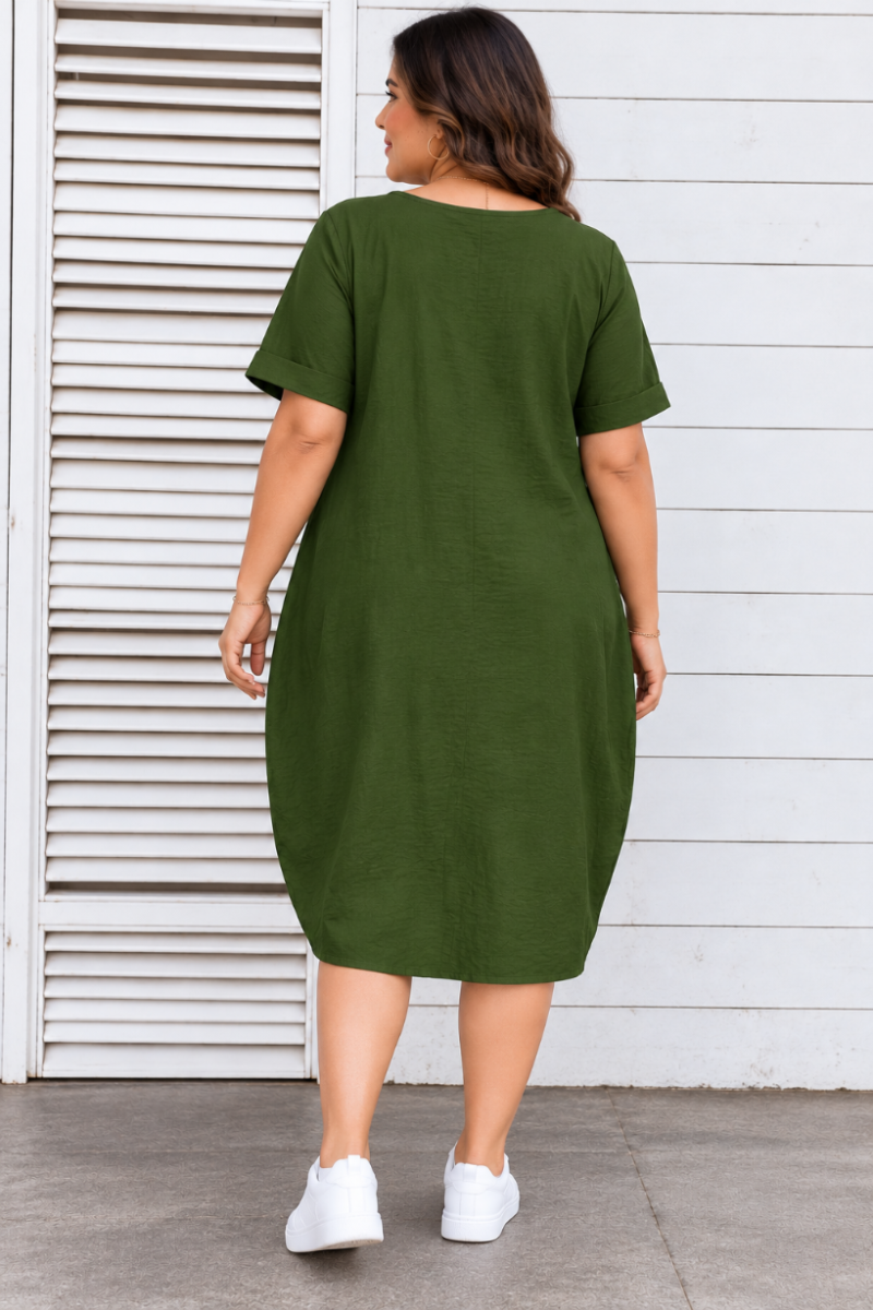Lovshy Short Sleeve Comfortable Dress - photo 4