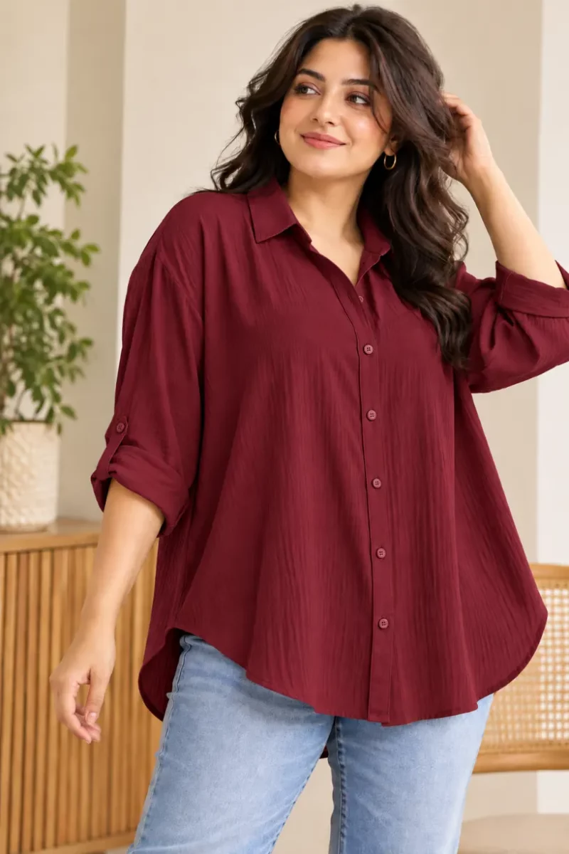 Lovshy Women's Relaxed Fit Casual Shirt for Women - photo 5